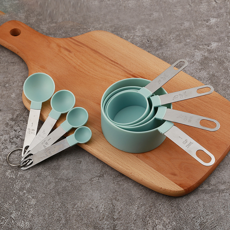 Kitchen Baking Utensil Set - 8PCS Measuring Cups Spoons Set For