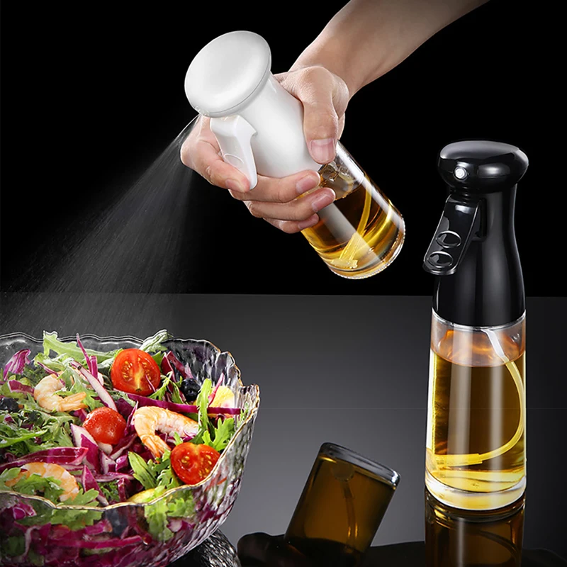 Kitchen Glass Baking Set - 200ml Glass Olive Oil Sprayer Kitchen