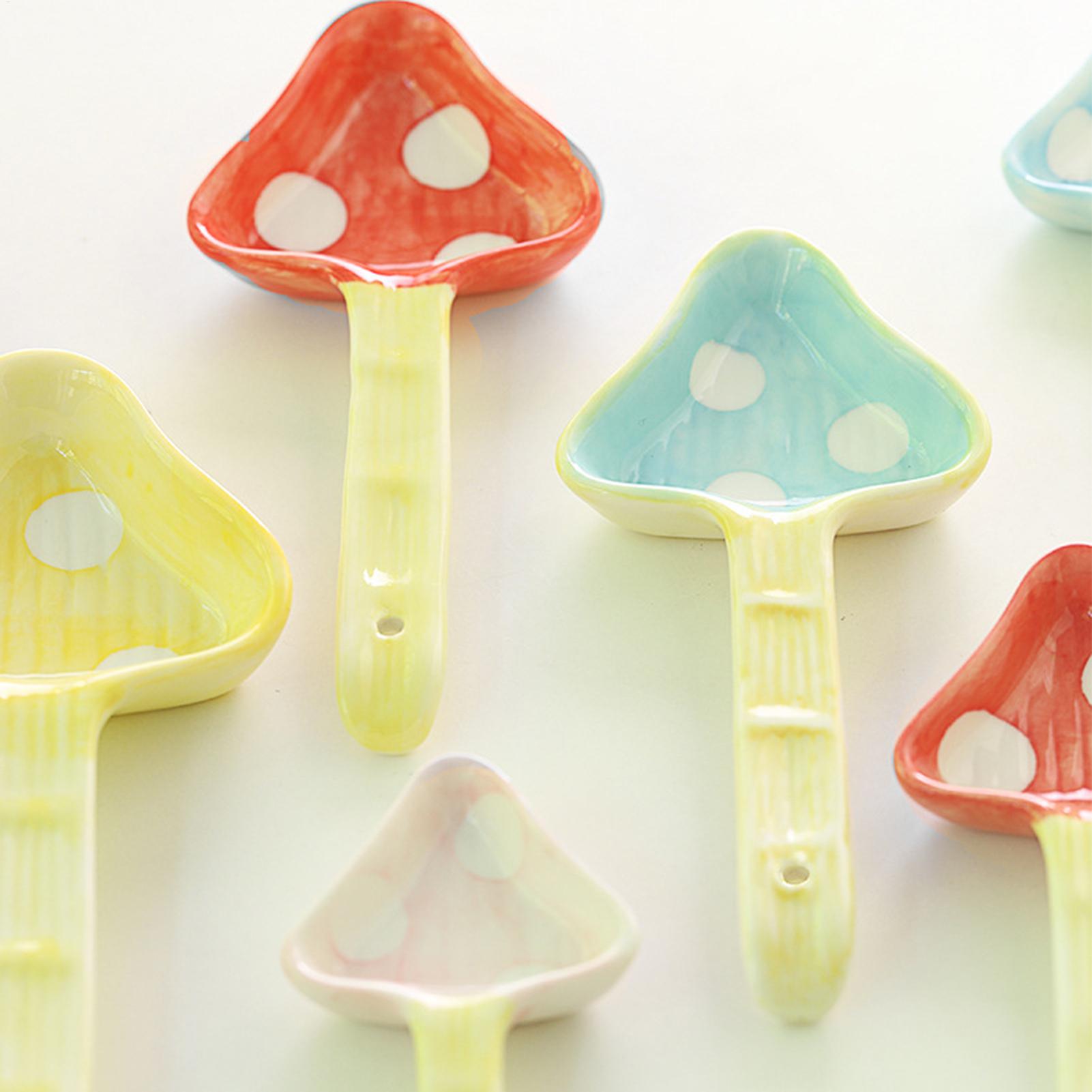 Kitchen Baking Utensil Set - Cute Measuring Spoons Mushroom Shape Baking