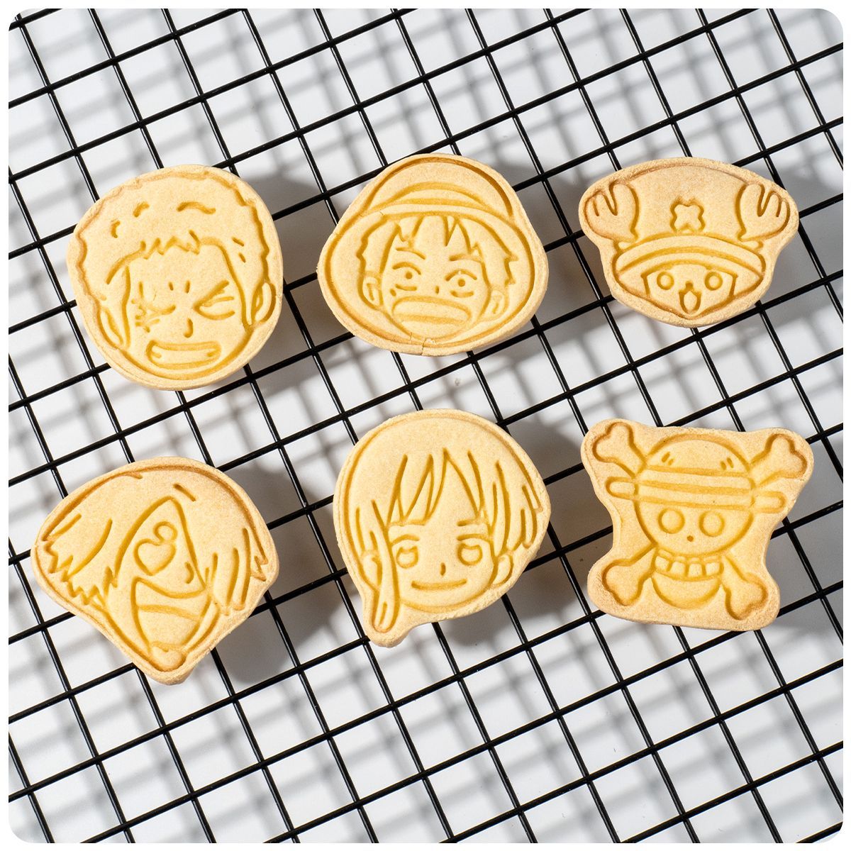 Kitchen Baking Gifts - Anime One Piece Cookie Cutter Set