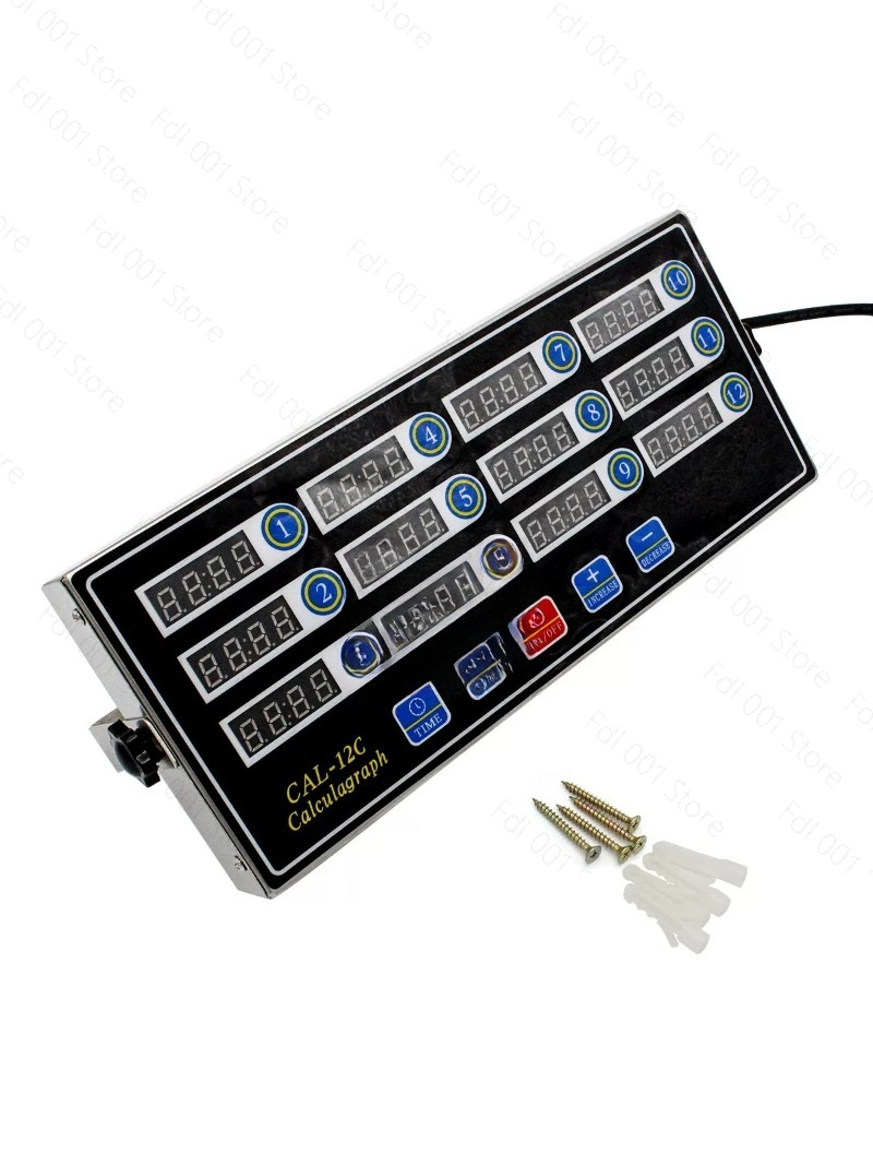 Kitchen And Baking Equipment - Commercial 12-Channel Timer Kitchen Reminder Baking