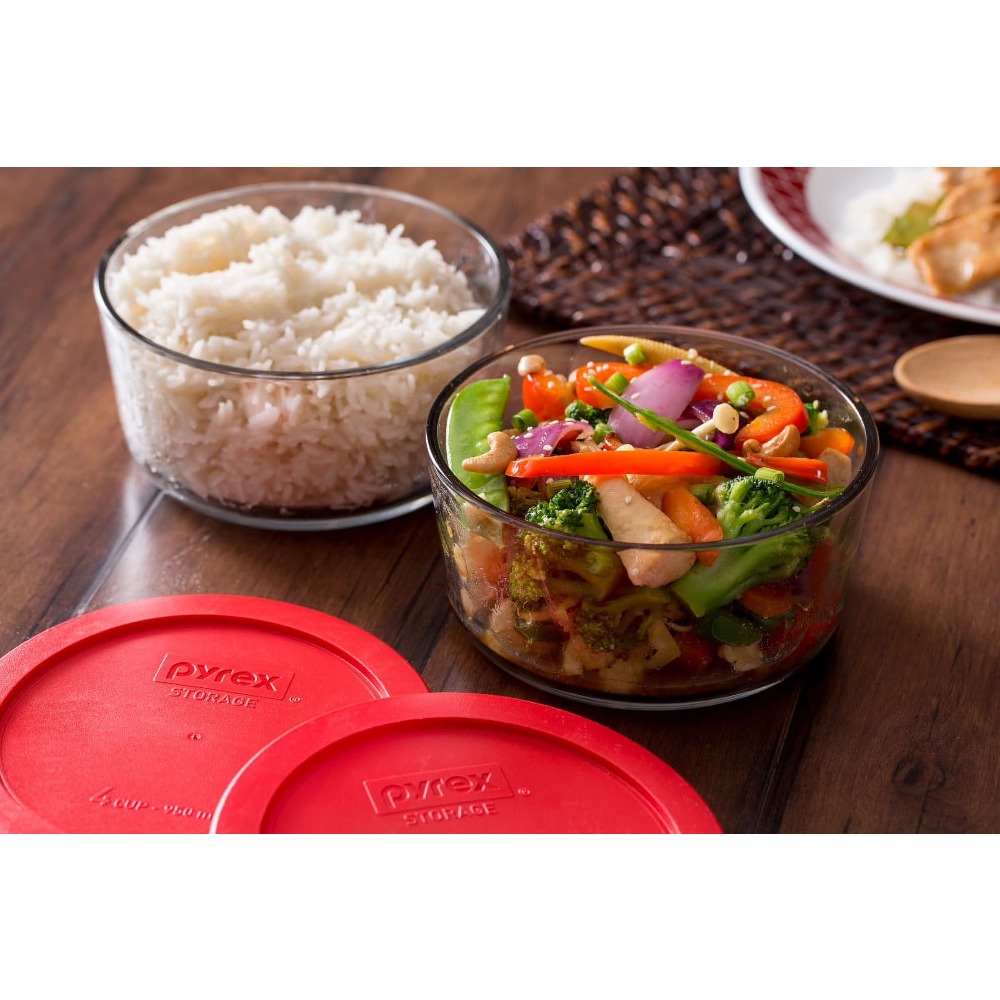 Kitchen Glass Baking Set - Glass Food Storage Container Set of
