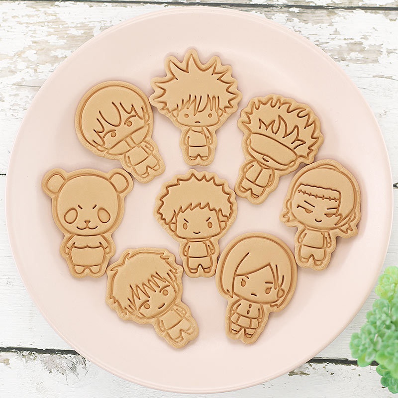 8pcs Jujutsu Kaisen Cake Cooki - Kitchen Baking Gifts recension och pris