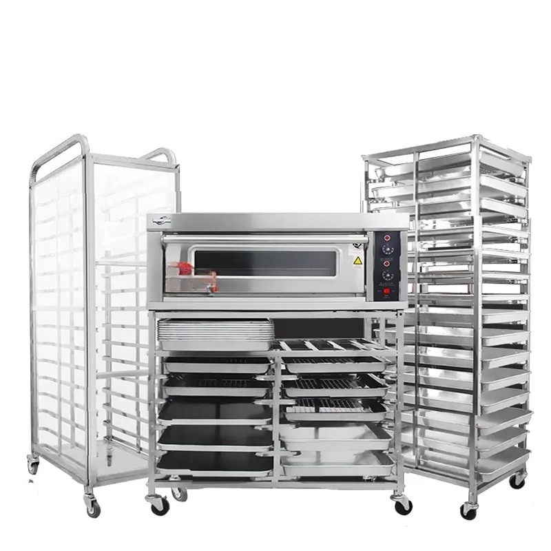 Stainless Steel Baking Tray Ra - Kitchen Baking Trolley recension och pris