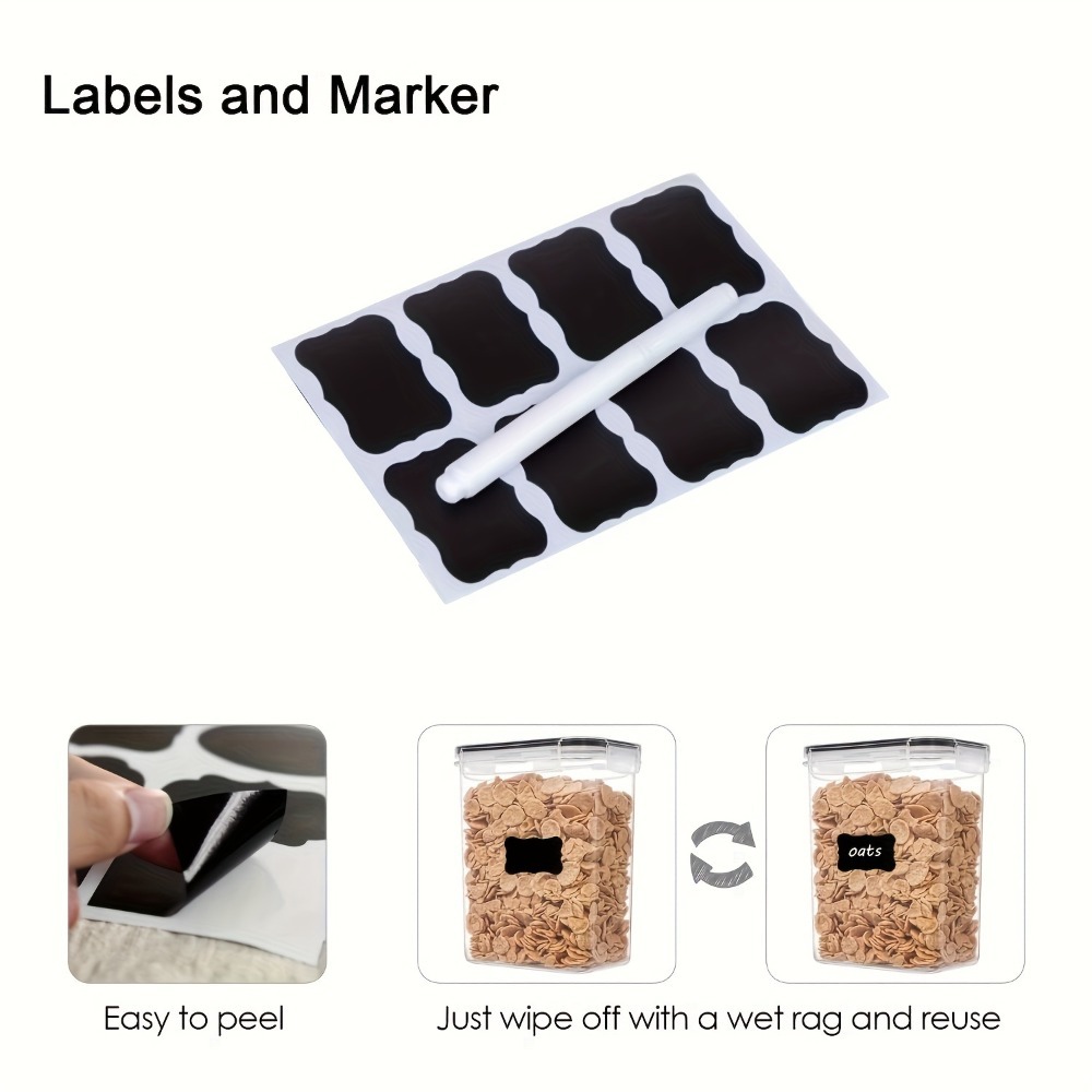 24Pcs Food Storage Containers  - Kitchen Baking Tray Storage recension och pris
