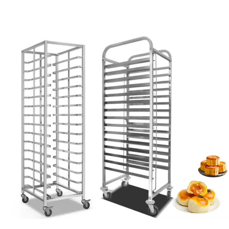 Customized 201 304 Stainless S - Kitchen Baking Trolley recension och pris