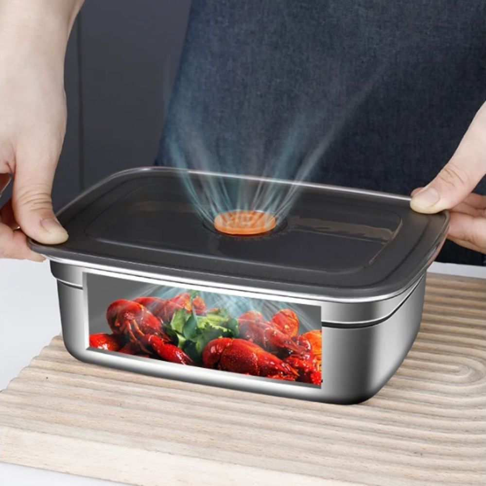 Portable Stainless Steel Prese - Kitchen Baking Tray Storage recension och pris