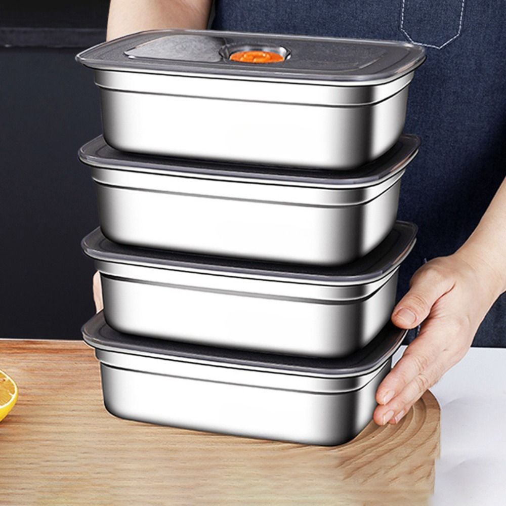 Portable Stainless Steel Prese - Kitchen Baking Tray Storage recension och pris