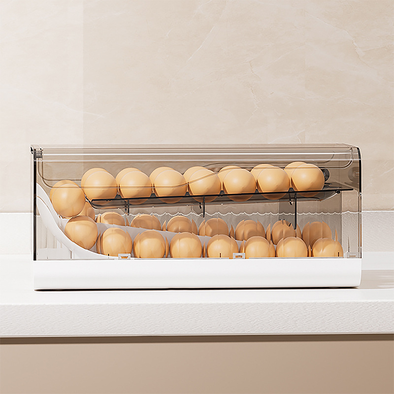 Automatic Rolling Egg Dispense - Kitchen Baking Tray Storage recension och pris