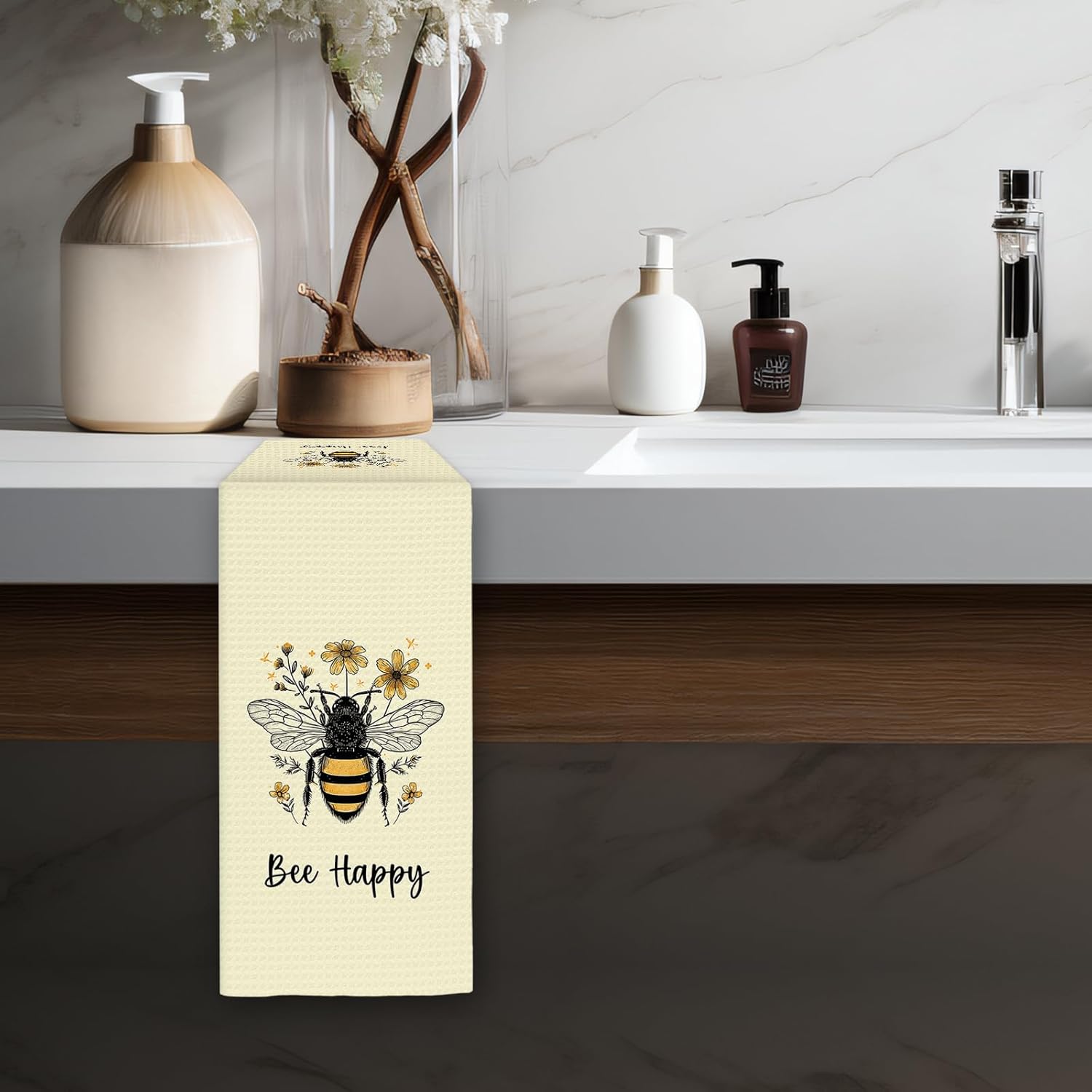 2Pcs, Summer Bee Happy Kitchen - Kitchen And Baking Life recension och pris