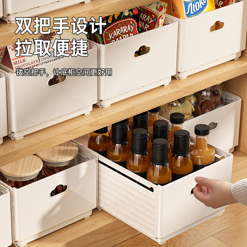 New Retractable Drawer Organiz - Kitchen Baking Tray Storage recension och pris