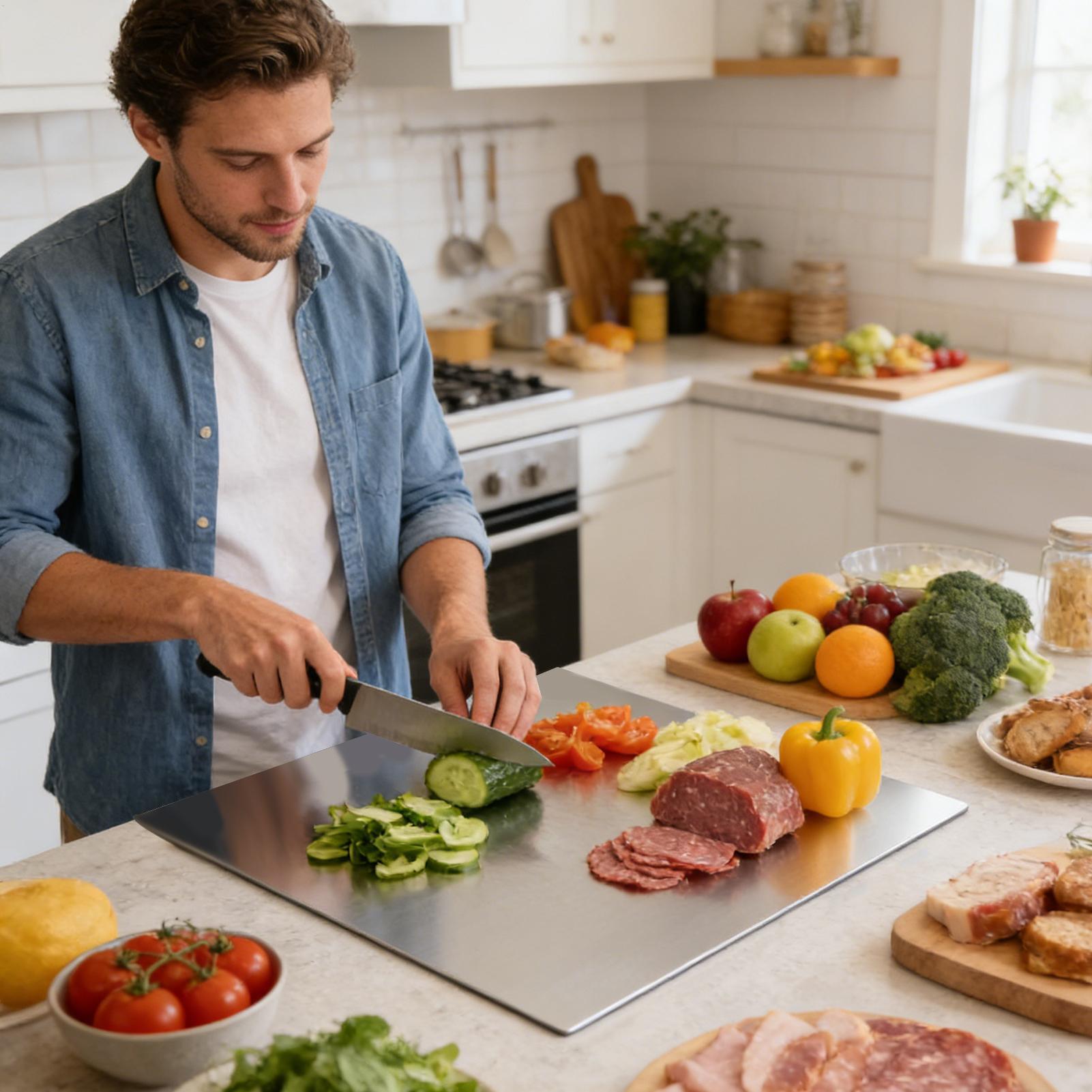 Stainless Steel Cutting Board  - Kitchen Tools In Baking recension och pris