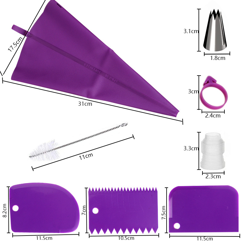 Stainless Steel Cake Decoratin - Kitchen And Baking Equipment recension och pris