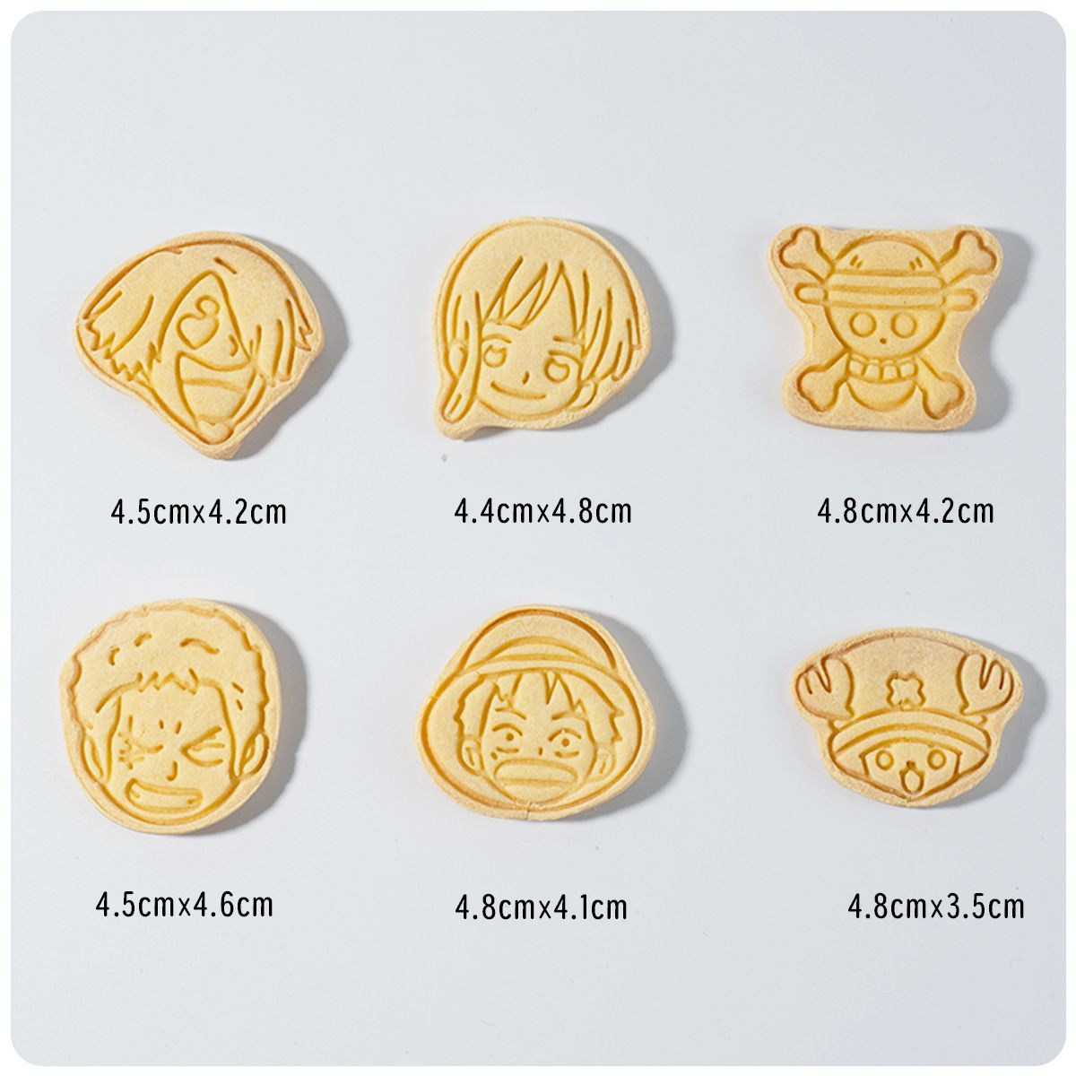 Anime One Piece Cookie Cutter  - Kitchen Baking Gifts recension och pris