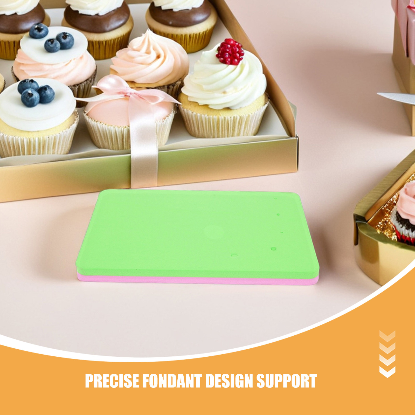 3Pcs Fondant Cake Modeling Pad - Kitchen Tools In Baking recension och pris