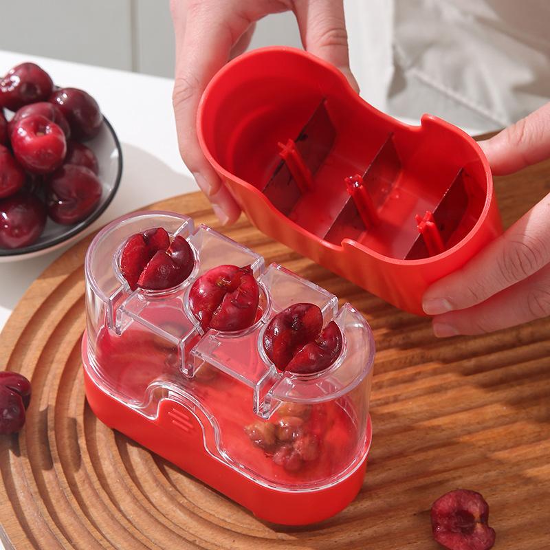 Multi Slot Cherry & Olive Pitt - Kitchen Tools In Baking recension och pris
