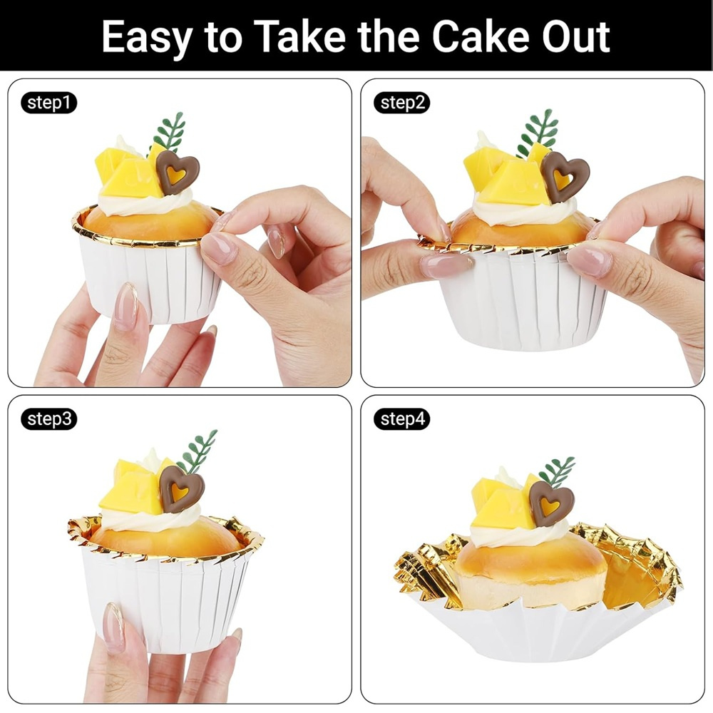 50 pcs Muffins Cup Paper Cupca - Kitchen Tools In Baking recension och pris
