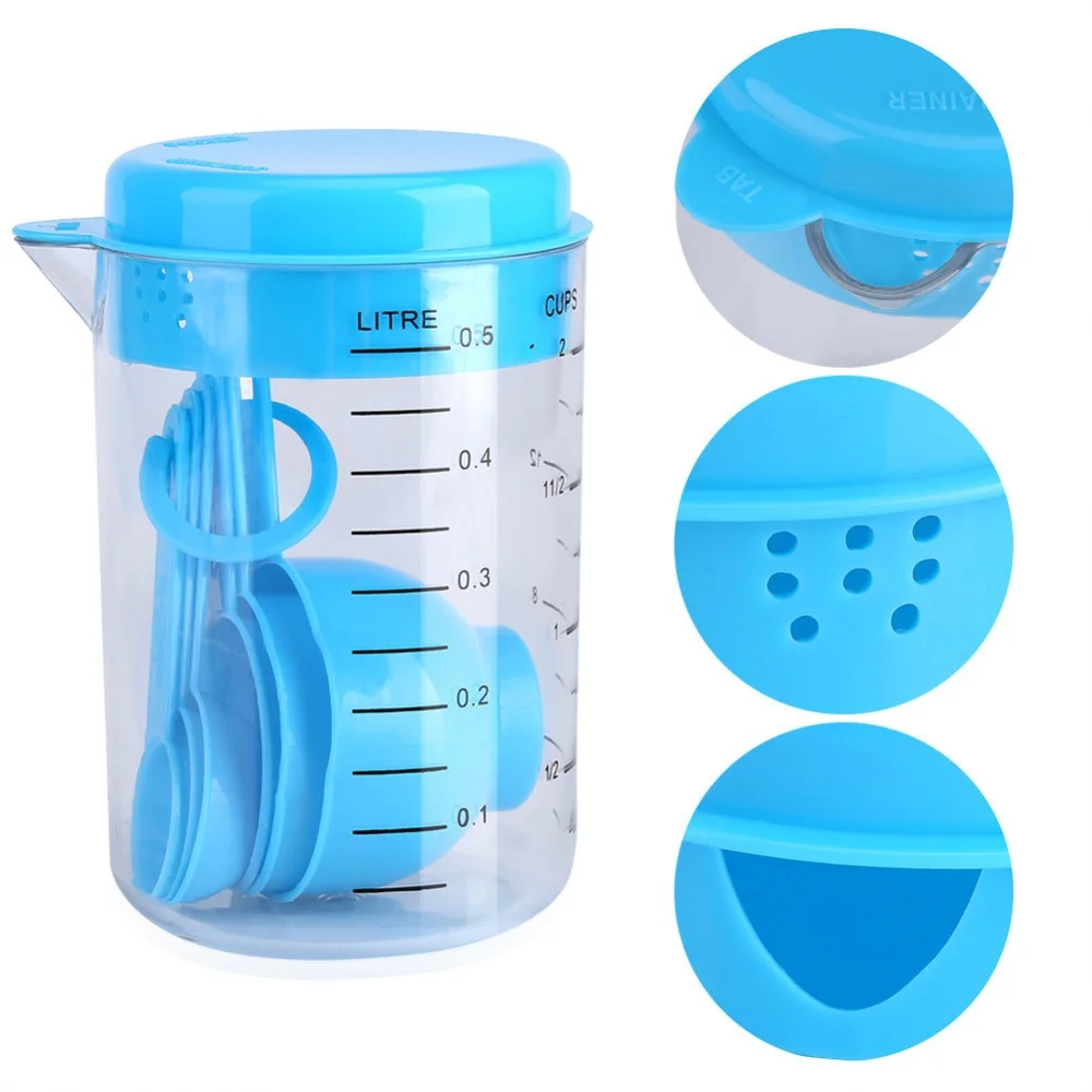 7 Pieces / Set Plastic Measuri - Kitchen Baking Utensil Set recension och pris
