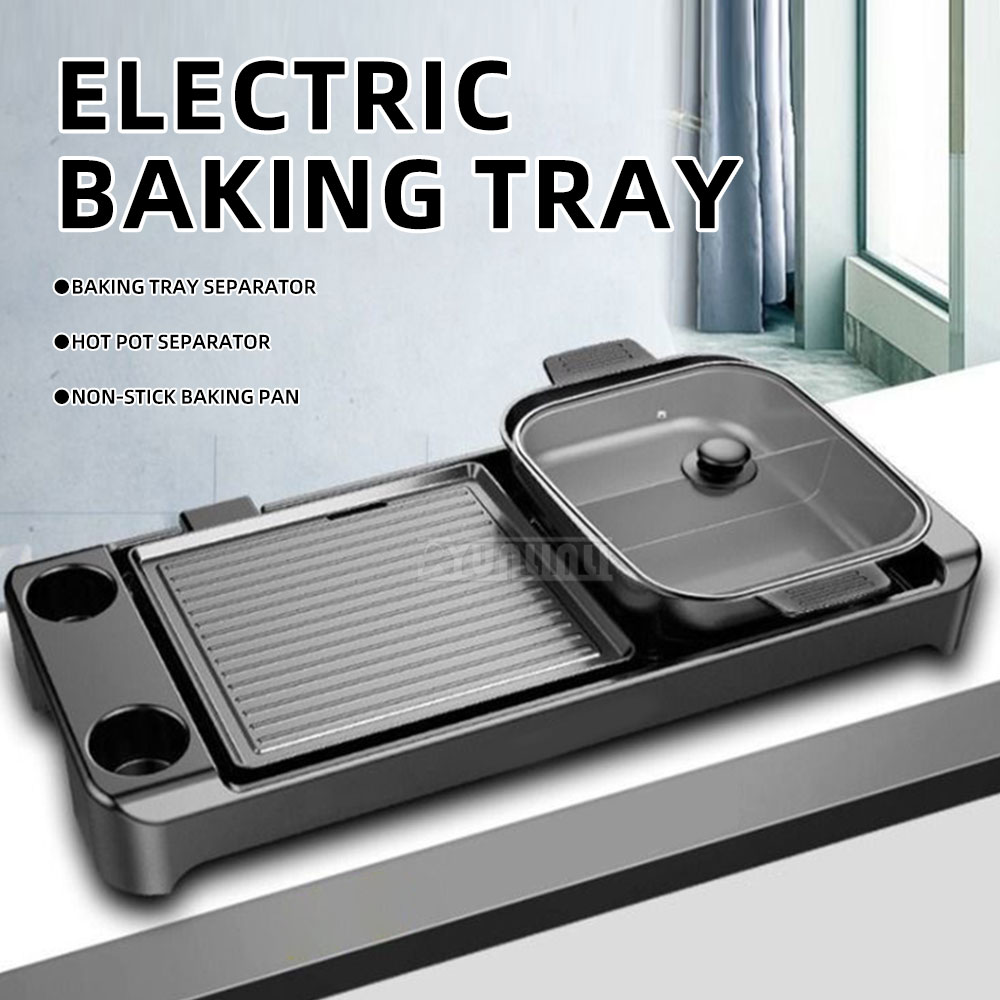 Electric Barbecue Hotpot Stove - Kitchen Baking Appliances recension och pris