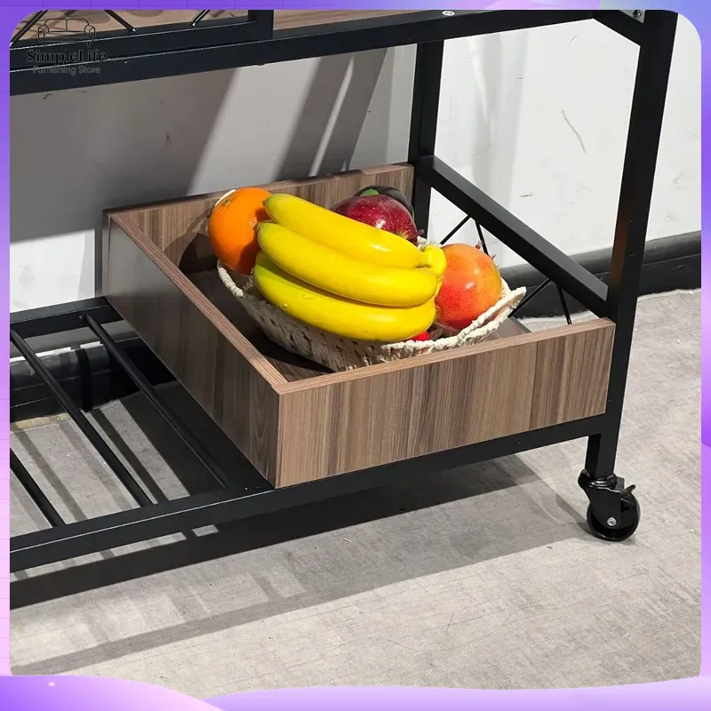Multifunctional Kitchen Cart w - Kitchen Baking Trolley recension och pris