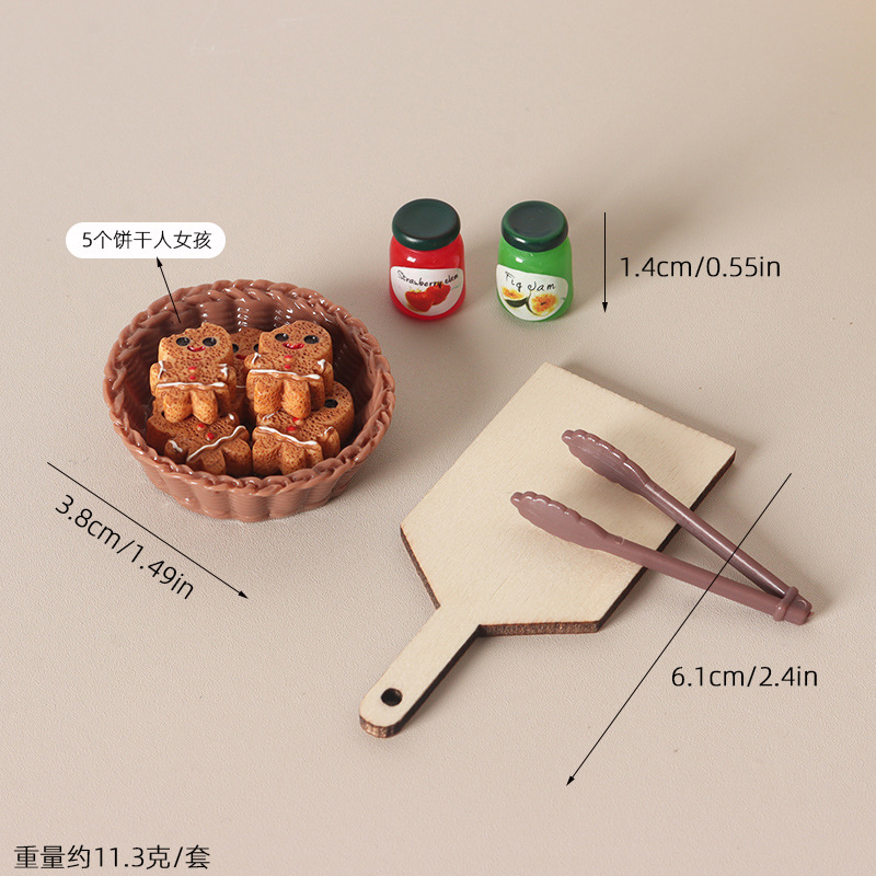 1:12 Gingerbread Man Food Play - Baking Kitchen Layout recension och pris