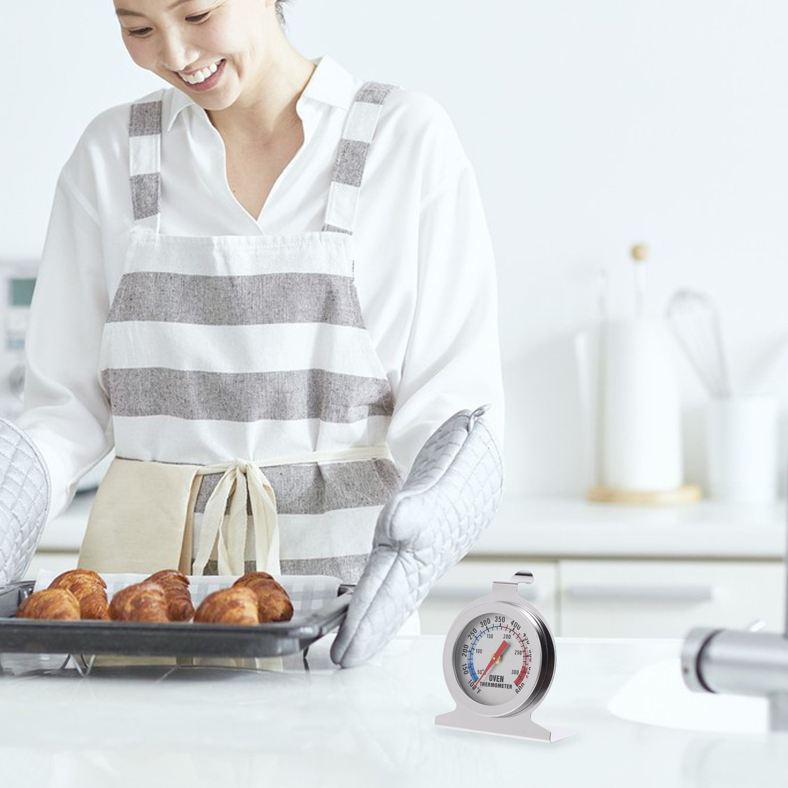 Stainless Steel Oven Thermomet - Kitchen Tools In Baking recension och pris