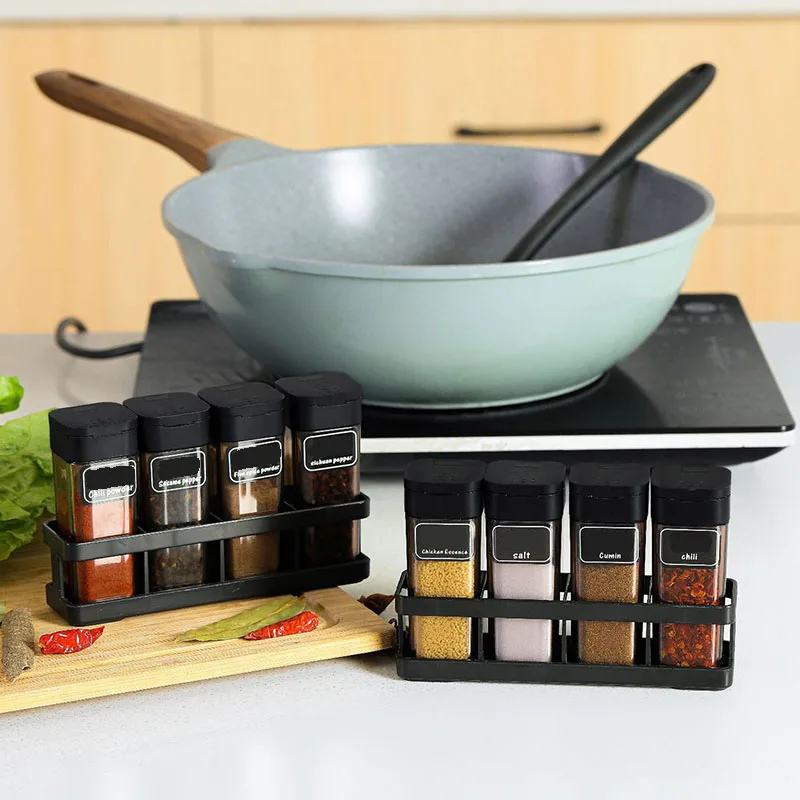 Spice Organizer Set 4-in-1 - S - Kitchen Glass Baking Set recension och pris
