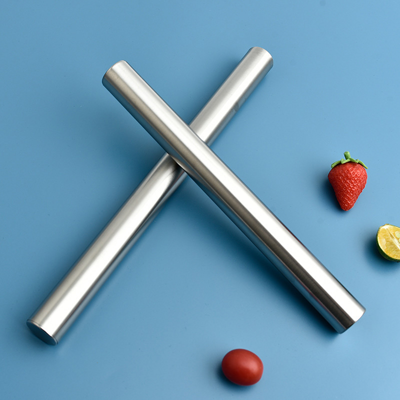 Stainless Steel Rolling Pin Ba - Bread Baking Kitchen Utensils recension och pris