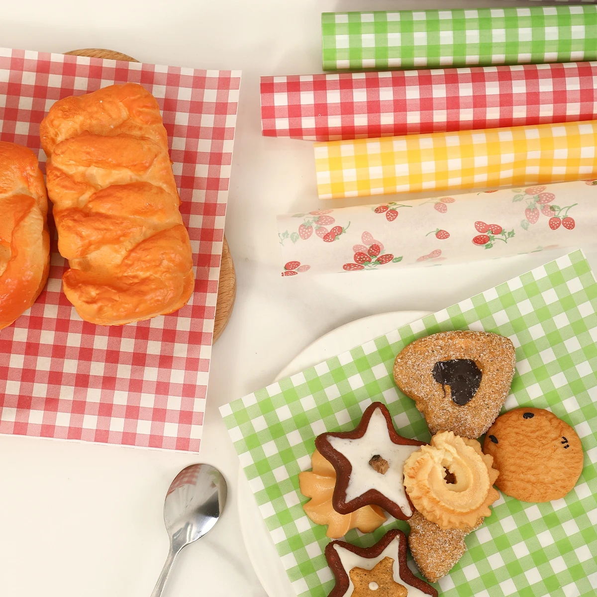 50Pcs Oilproof Wrapping Paper  - Kitchen Baking Gifts recension och pris