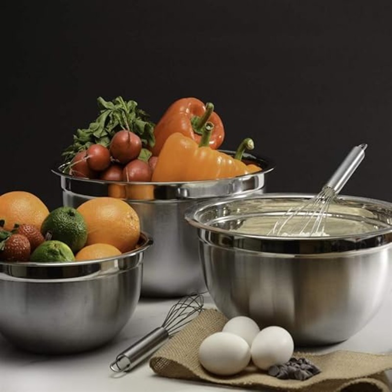 Stainless Steel Salad Bowl Ant - Bread Baking Kitchen Utensils recension och pris
