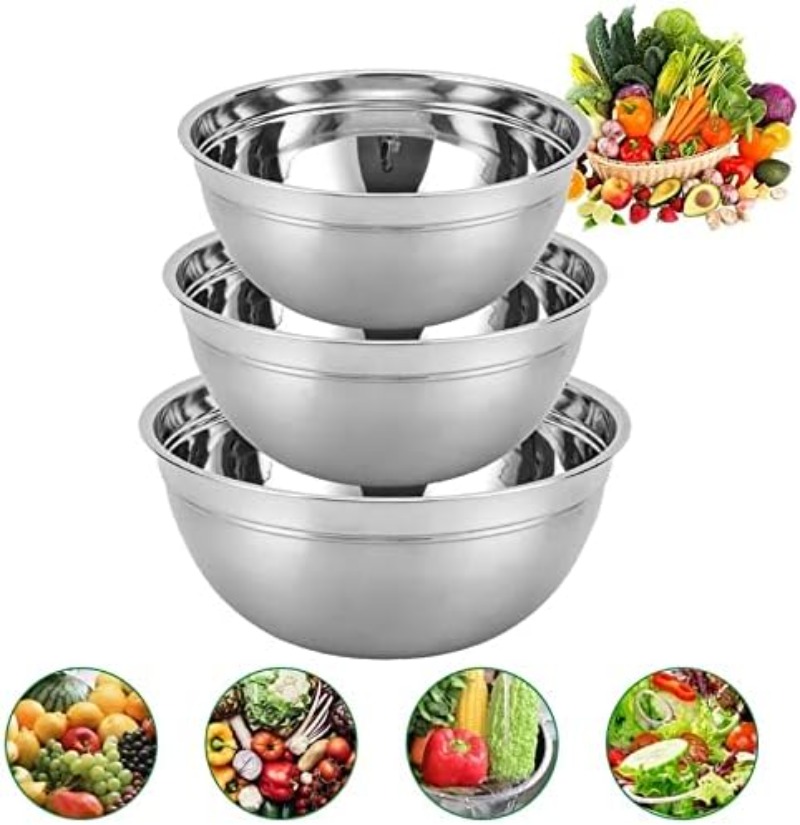 Stainless Steel Salad Bowl Ant - Bread Baking Kitchen Utensils recension och pris