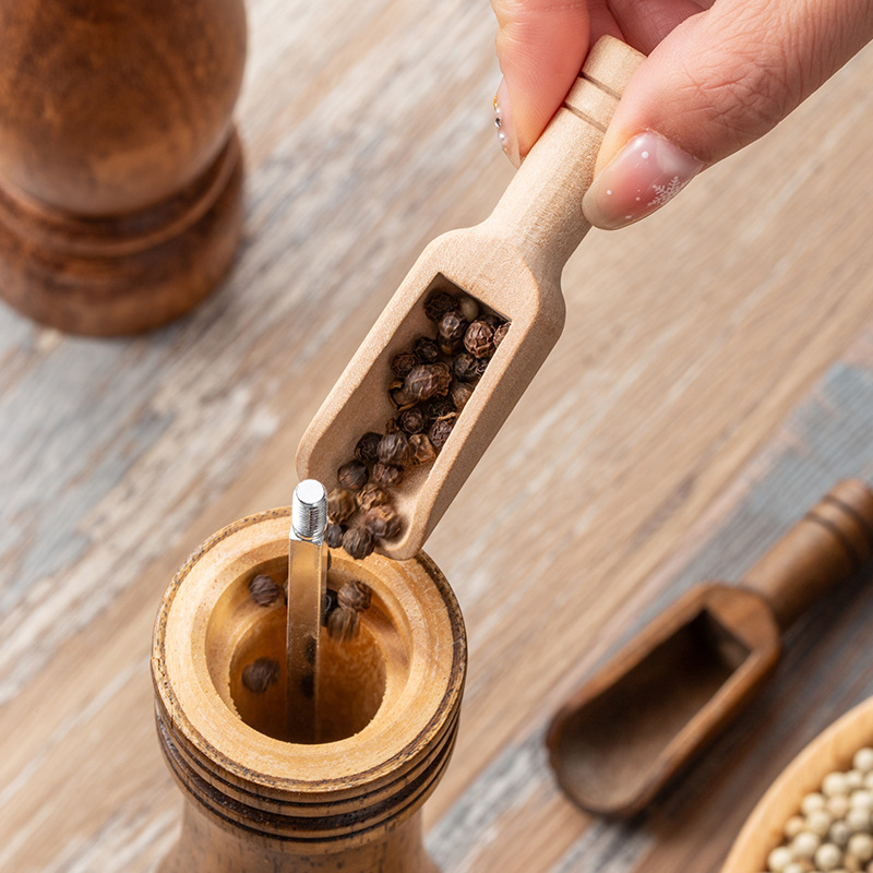 2/5PCS Wooden Coffee Scoop Set - Kitchen Baking Utensil Set recension och pris