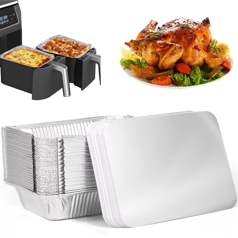 10PCS Disposable Aluminum Foil - Kitchen Baking Tray Storage recension och pris