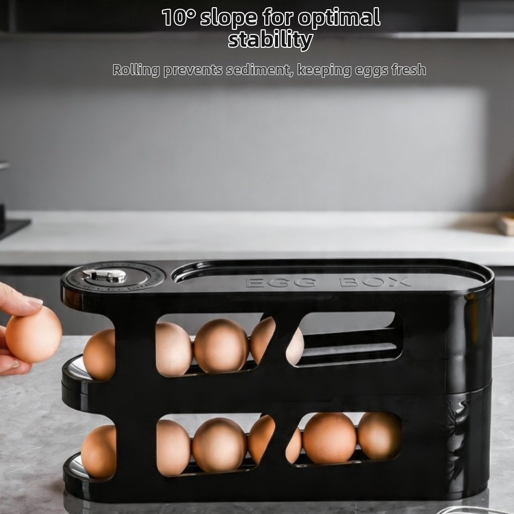 Large Capacity Eggs Storage Bo - Kitchen Baking Tray Storage recension och pris