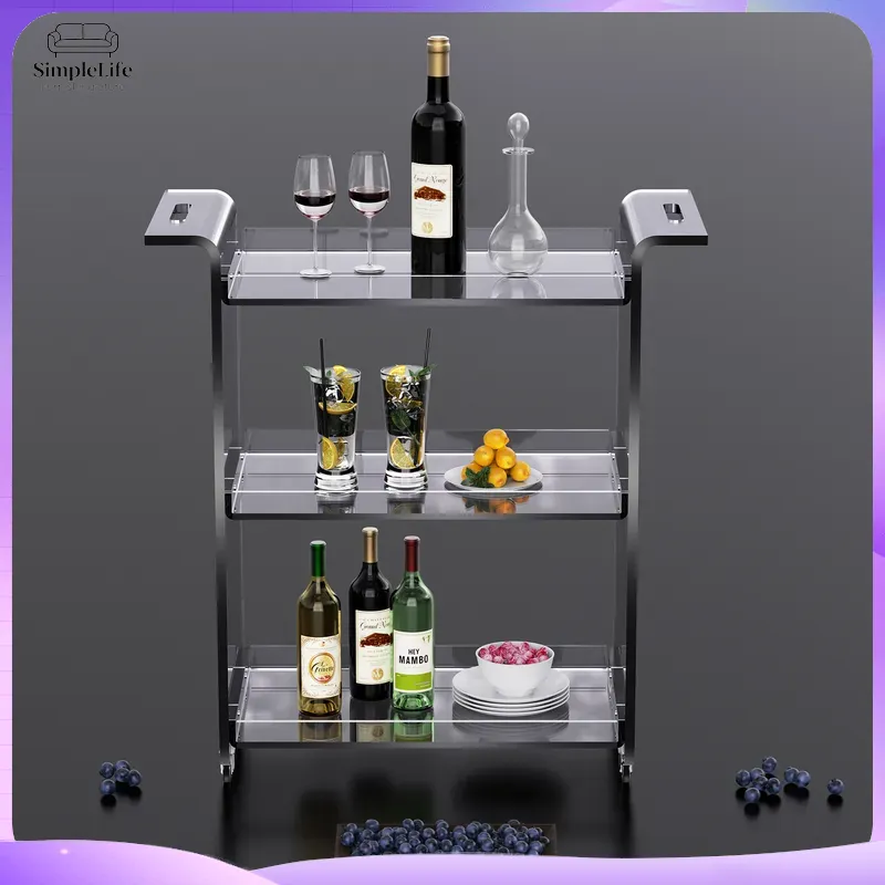 Modern 3-Tier Kitchen Cart wit - Kitchen Baking Trolley recension och pris
