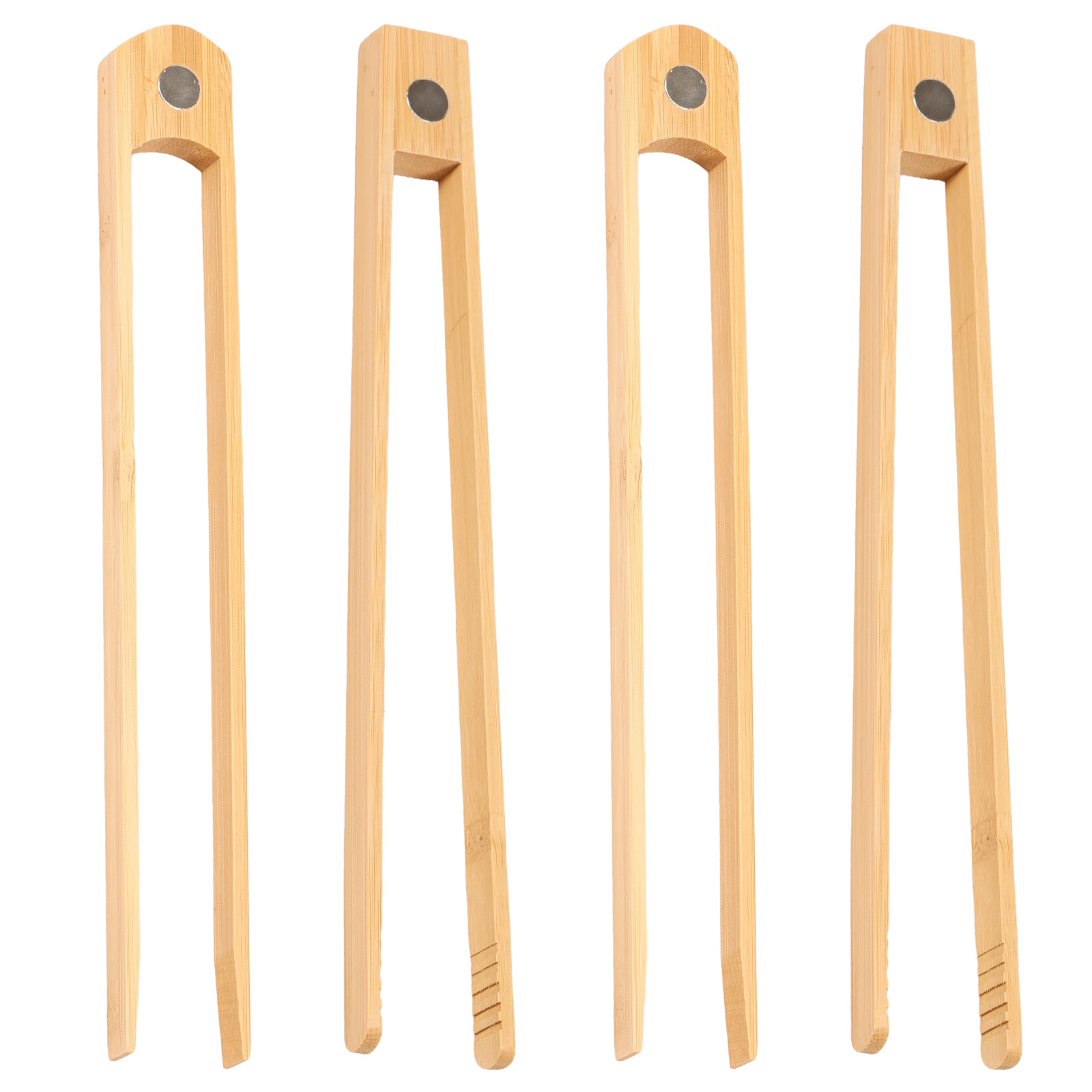 Bamboo Toaster Tong Set Easy t - Kitchen Baking Utensil Set recension och pris