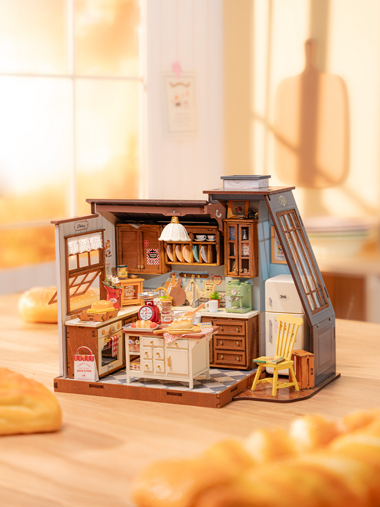 Robotime Rolife Baking Kitchen - Baking Kitchen Rolife recension och pris