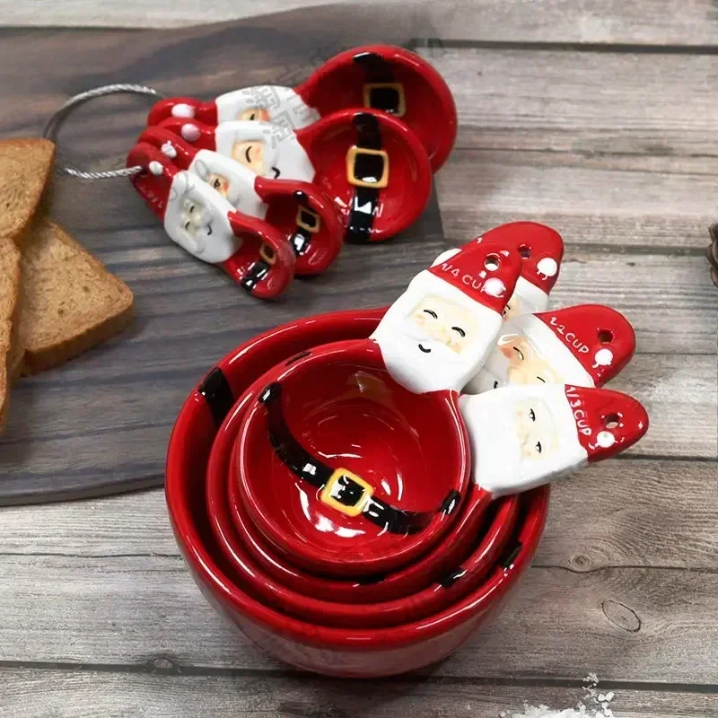 4pcs Christmas Measuring Spoon - Kitchen Baking Gifts recension och pris