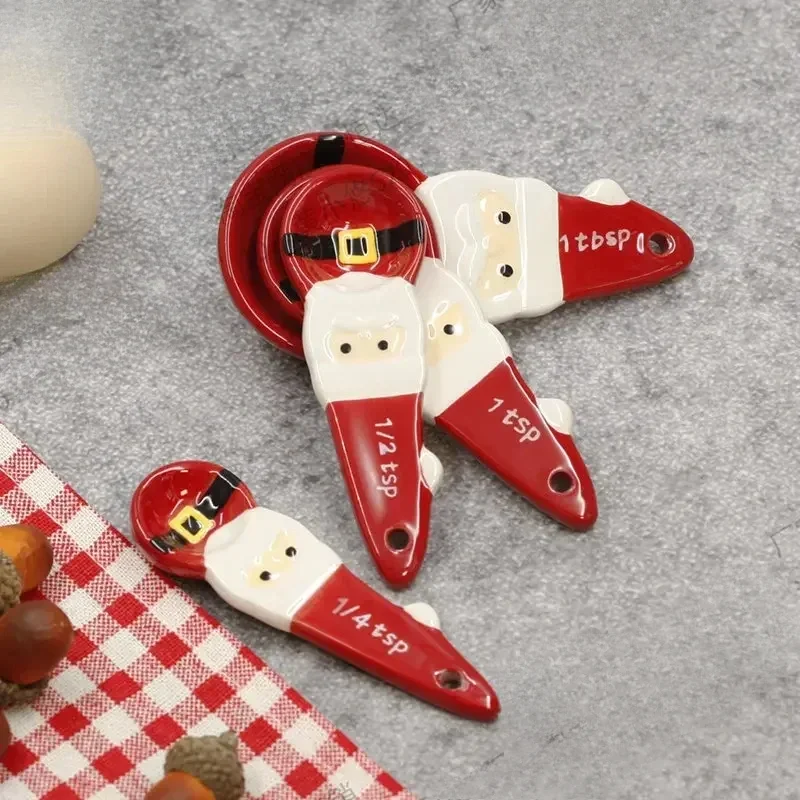 4pcs Christmas Measuring Spoon - Kitchen Baking Gifts recension och pris