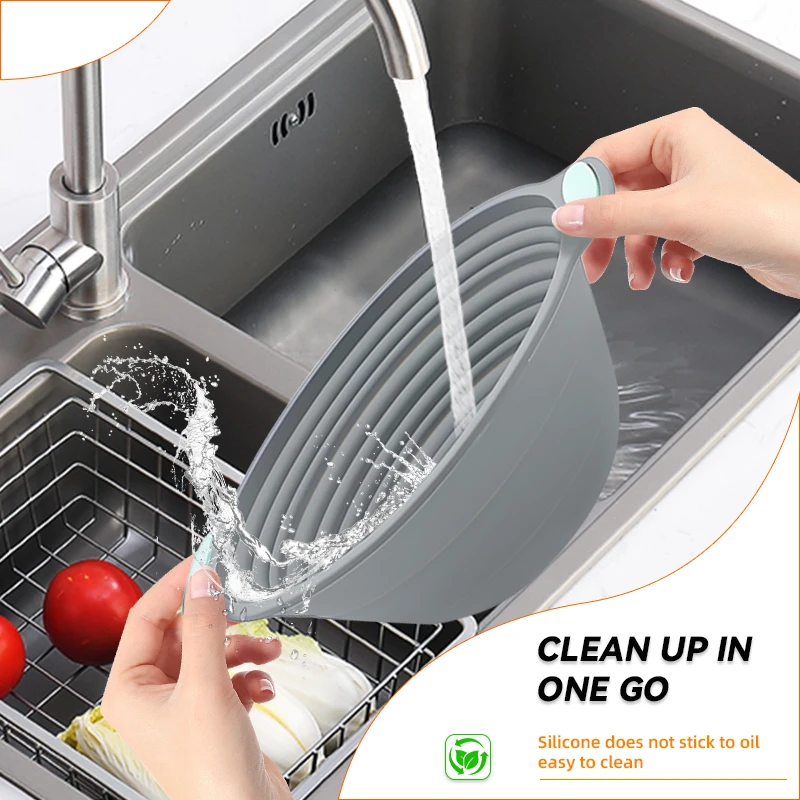 1PC Silicone Foldable Banneton - Kitchen Tools In Baking recension och pris