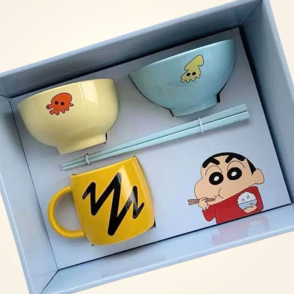 Crayon Shinchan Ceramic Tablew - Kitchen Baking Gifts recension och pris
