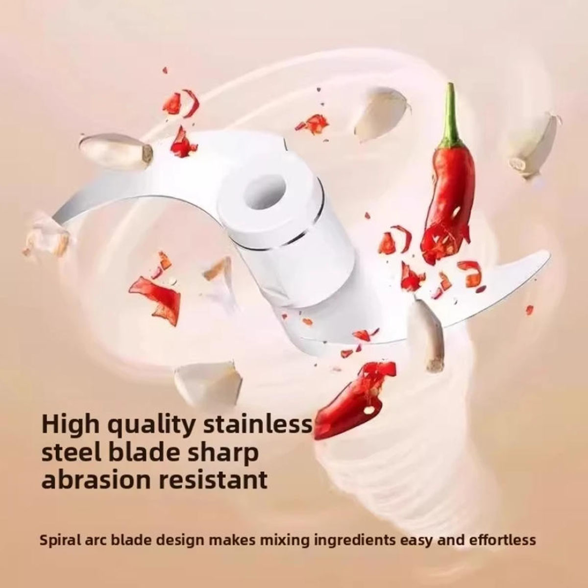 1PC Electric Garlic Chopper Mi - Kitchen Baking Appliances recension och pris