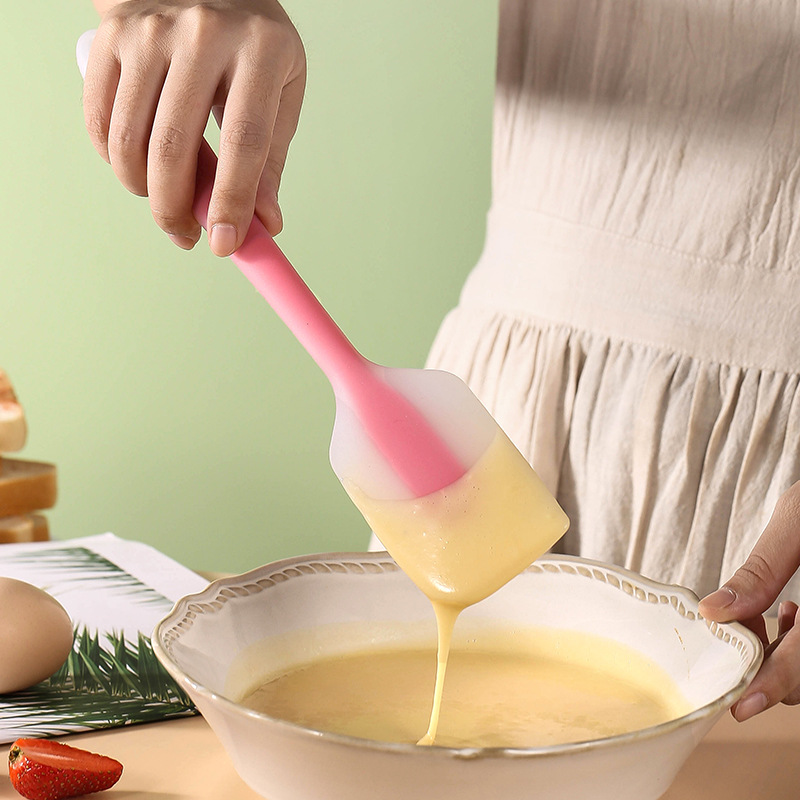 Silicone Cake Scraper Transluc - Pastry Brush Silicone recension och pris