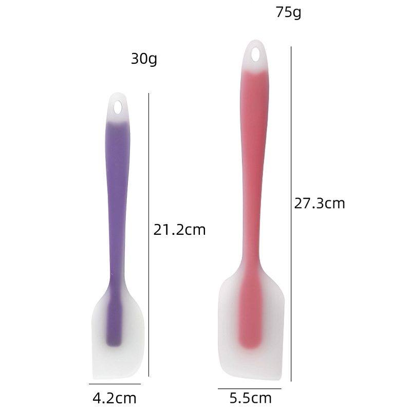 Silicone Cake Scraper Transluc - Pastry Brush Silicone recension och pris