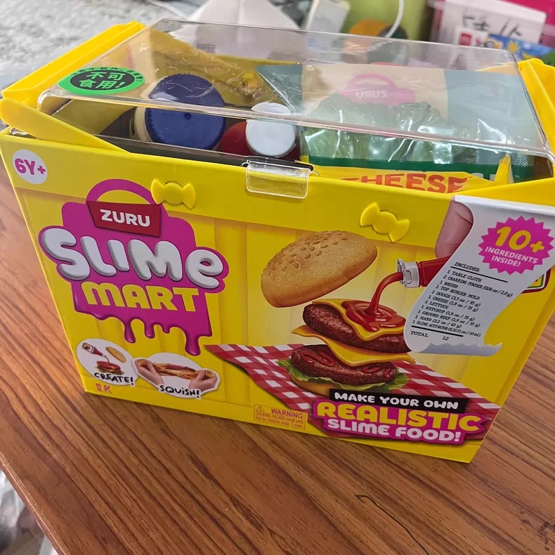 ZURU Slime Mart Hamburger Pizz - Kitchen Baking Gifts recension och pris