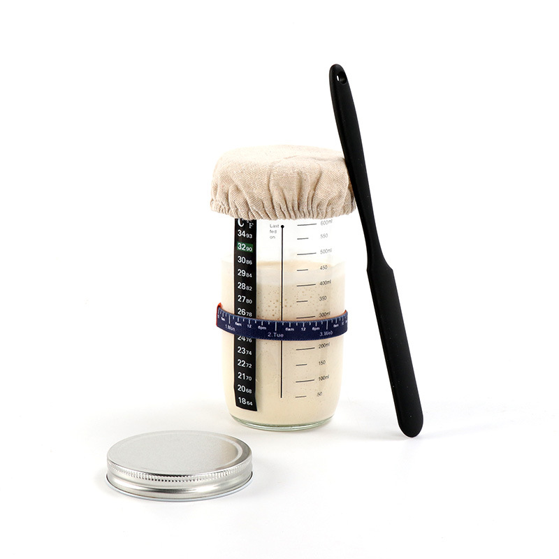 Food Storage Jar Kit  Sourdoug - Kitchen Glass Baking Set recension och pris