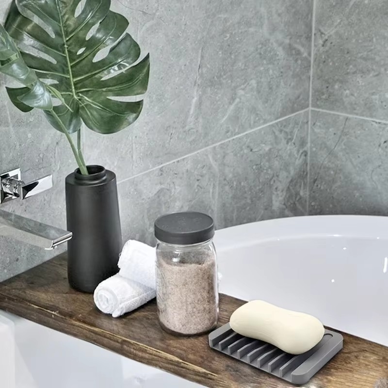 Self Draining Soap Holder Sili - Kitchen Baking Tray Storage recension och pris