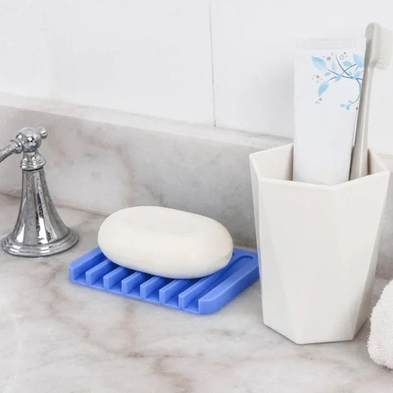 Self Draining Soap Holder Sili - Kitchen Baking Tray Storage recension och pris