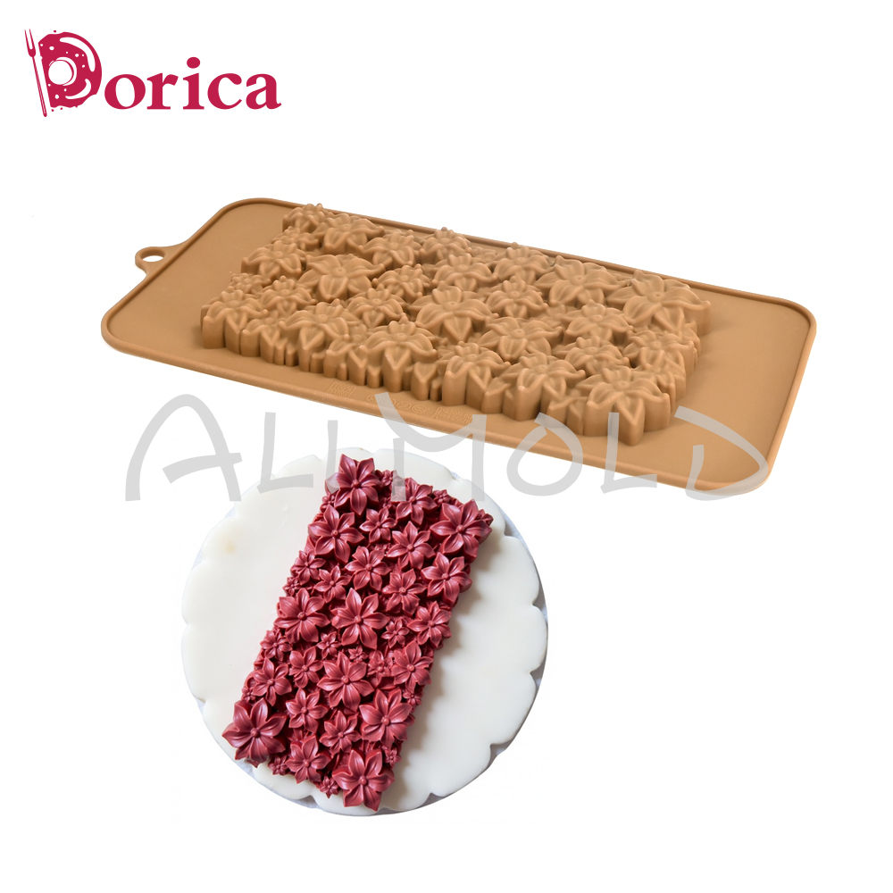 Flower Silicone Chocolate Mold - Kitchen Tools In Baking recension och pris