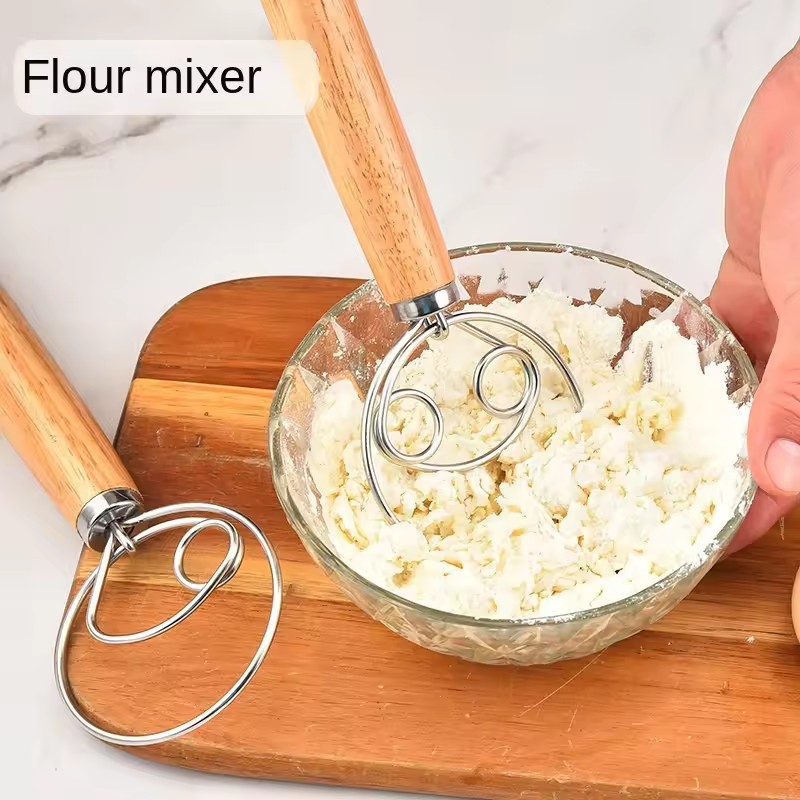 Stainless Steel Dough Whisk –  - Bread Baking Kitchen Utensils recension och pris